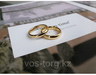 Парные обручальные кольца двухцветные \"Диагональ-2\" (И-2302931) купить  недорого в Москве | ИНЕКА