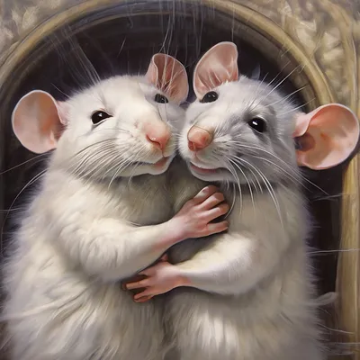 Ты крыса, да я крыса две крысы …» — создано в Шедевруме