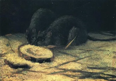 Две крысы в платьях милые» — создано в Шедевруме