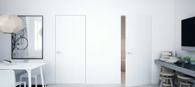 Двери без наличников под покраску