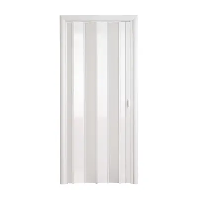Дверь-гармошка белая Стиль ширина до 114 см
