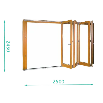 Купить Дверь-гармошка Vinci Decor Melody, 2030х820 мм, светлый дуб, 6367 в  Украине — ОЛДИ