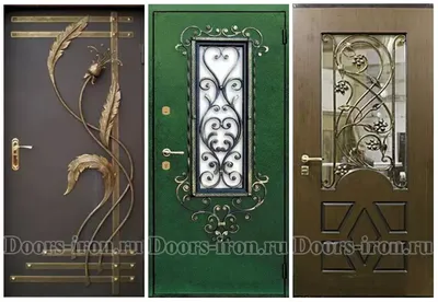 Стальная дверь с элементами ковки МДФ с резьбой со стеклопакетом - купить в  Лыткарино по цене 7500 руб.