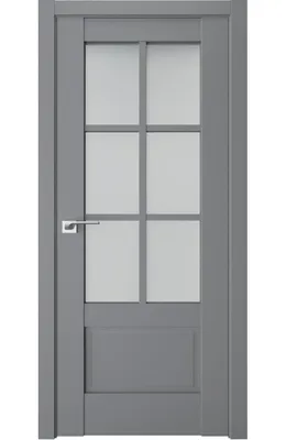 Межкомнатная дверь влагостойкая Kapelli гладкая светло-серая RAL 7035  глухая – купить в Москве по цене 17 489 руб. в интернет-магазине Дверцов.
