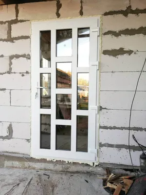 Полуторная входная дверь в частный дом с терморазрывом ТР 87, цена 78 200  руб. - Купить в Москве