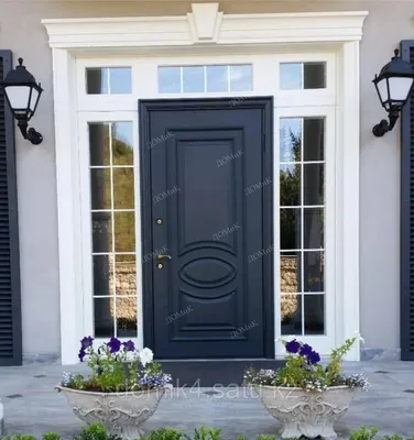 Входные Пластиковые Двери для Частного Дома - 145+ (Фото) Идей | Украшения  парадных дверей, Дизайн передней двери, Дизайн двери