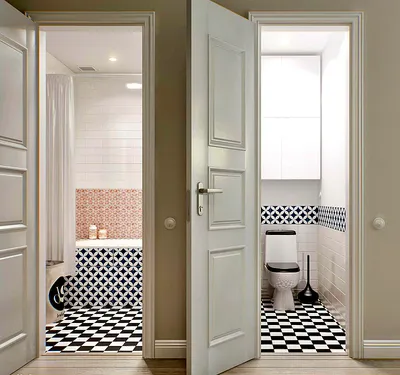 Двери гармошка в ванную комнату и туалет по доступной цене - Мебель и  предметы интерьера на заказ