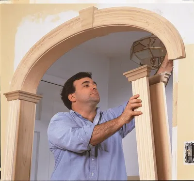 Декоративные арки в дверной проем | купить готовые межкомнатные арки из МДФ  недорого