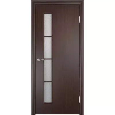 Дверное полотно экошпон Анкона 4 Кремовая лиственница ПО-700 купить в  Смоленске