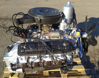 Двигатель мотор движок ЗМЗ Газ 53 3307 после капитального ремонта коленвал  номинал 511.1000402 (ID#1208094475), цена: 65500 ₴, купить на Prom.ua