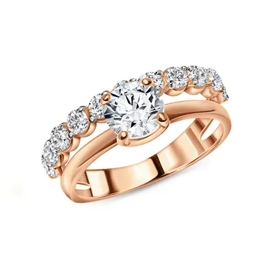 Золотые двойные кольца дорожки: купить двойное кольцо дорожку из золота  585-й пробы в гипермаркете Злато