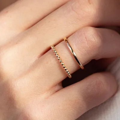 Двойное кольцо из белого золота с фианитом. Артикул 140779б: цена, отзывы,  фото – купить в интернет-магазине AURUM