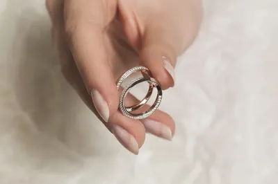 Купить Двойное открытое кольцо на указательный палец, женское легкое с  цветком, роскошное модное индивидуальное кольцо | Joom