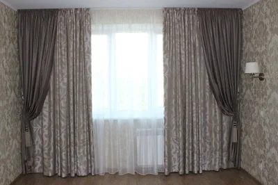 Классические шторы на окнах спальни | Полезная информация от компании  Профдекор