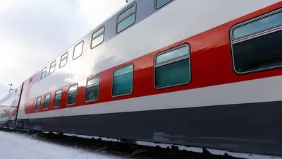 Double-decker train - overview of the train 023 AA. From St. Petersburg to  Moscow - YouTube