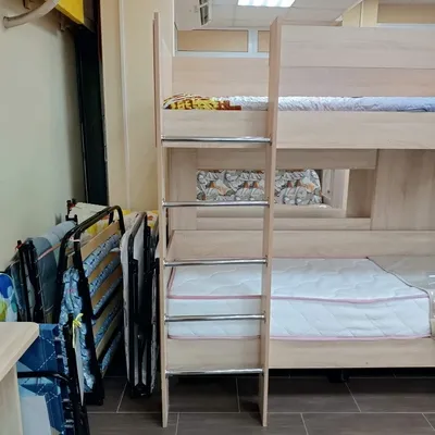 Двухъярусная кровать с диваном Элегия купить в СПб по цене производителя –  интернет-магазин Дикси-Мебель