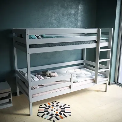 Двухъярусная кровать РВ-мебель Трио – купить в Москве, цены в  интернет-магазине «МногоСна»