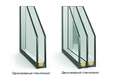 Какой стеклопакет лучше: однокамерный или двухкамерный