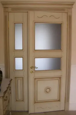 Деревянные двустворчатые двери - купить двери межкомнатные распашные  двустворчатые в Харькове, заказать двойные двери межкомнатные, цена, фото