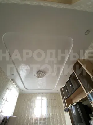 Двухуровневый потолок со светодиодной подсветкой - Натяжные потолки в  Витебске - Престиж