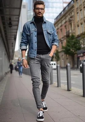 С чем носить джинсовую куртку 2022: модные ФОТО, тренды, советы