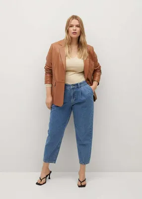 Мода для полных девушек 2021 | Jeans outfit women, Denim fashion, Slouchy  outfit