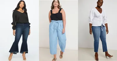 Какие джинсы выбрать девушкам размера «плюс» | Будь в стиле! | Дзен