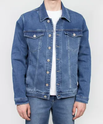 Куртка джинсовая мужская ENRICO BELENO 11047 купить за 7198 руб., размер M,  L, XL в интернет-магазине Indigo Jeans