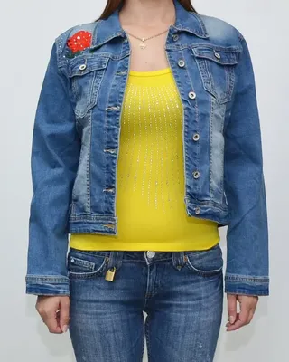 Джинсовая куртка женская – Купить джинсовую куртку женскую в Украине | Мега  Джинс Киев