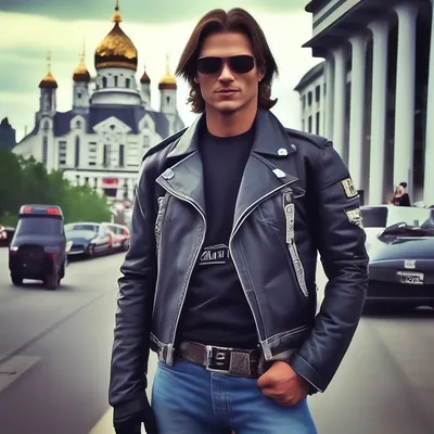 Джинсовая куртка мужская Wrangler W44323091 | JeansUS.ru