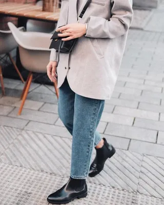 Носите только так: 4 модели джинсов, которые идеально смотрятся с курткой |  MARIECLAIRE