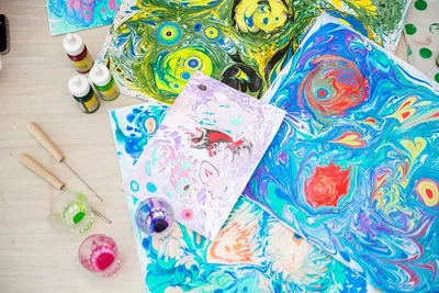 Набор для рисования на воде Master IQ ЭБРУ 5 цветов купить по цене 1168 ₽ в  интернет-магазине Детский мир