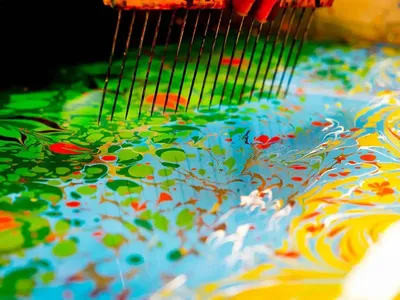 Краски для рисования на воде (эбру) | Купить товары для творчества в  интернет-магазине «Палитра красок» по выгодным ценам