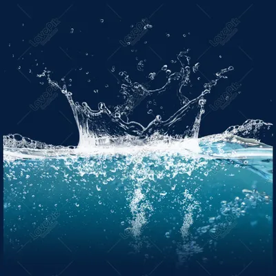 плеск воды, Water Desktop, эффект воды, синий, 3D компьютерная графика,  текст png | PNGWing