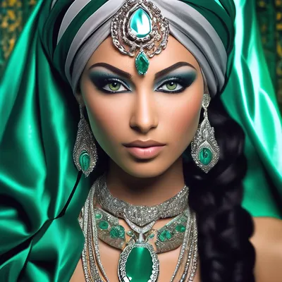 Красота египетской царицы» — создано в Шедевруме