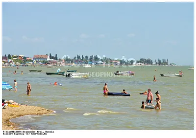 Пляжи курорта Ейск, Азовское море