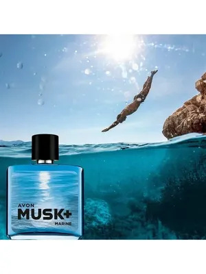 Туалетная вода мужская Musk Marine, 75мл эйвон парфюм AVON 27225318 купить  за 147 200 сум в интернет-магазине Wildberries