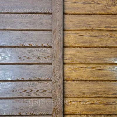 Металлический сайдинг ЭкоБрус, Golden wood - Фасадные панели. Сайдинг и  клинкер
