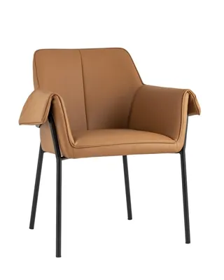 Кресло Бесс экокожа коричневый, купить за 21 990 ₽ | в интернет-магазине  Леомебель