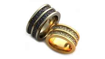 Эксклюзивные обручальные кольца Барака Baraka с именной  гравировкой/обручальные кольца Alexgold