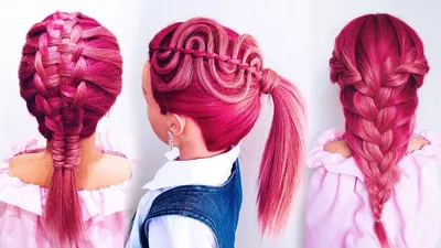 ☆Красивые прически на Последный Звонок☆Необычные прически в школу☆Back To  School Hairstyles☆LOZNITSA - YouTube