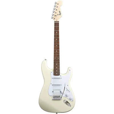 Гитара электро FENDER SQUIER BULLET TREM HSS AWT электрогитара, HSS, цвет  белый TREMHSS/DNT-56150