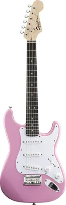 Электрогитара Fender SQ Mini RW Pink в Минске: купить, цена – MUZ.by