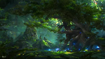 Таинственный лес Пазлвуд: здесь могли бы жить эльфы, феи и гномы