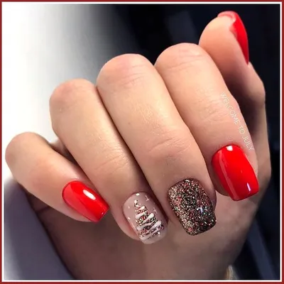 Как нарисовать новогоднюю елку на ногтях: фото, видео, идеи | Xmas nails,  Sassy nails, Christmas gel nails