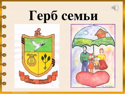 современный герб семьи на картине | Герб, Символ семьи, Семейный герб