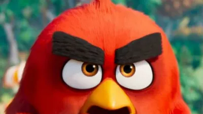 Термонаклейка Красная птица из Angry Birds – Злые Птицы, термоперенос на  ткань - купить аппликацию, принт, термотрансфер, термоп