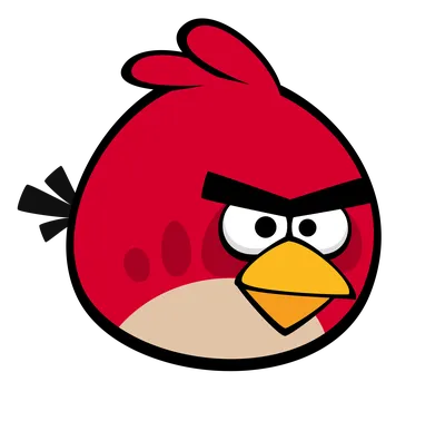 Птица из angry birds» — создано в Шедевруме