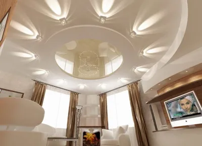 Дизайн потолков из гипсокартона в детской | Ceiling design, False ceiling  design, False ceiling for hall