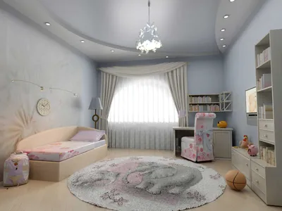 Дизайн потолка из гипсокартона в детской | False ceiling bedroom, False  ceiling living room, Ceiling design